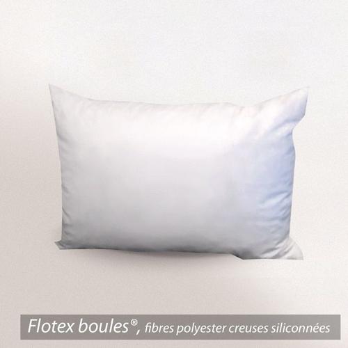 Oreiller 100x80 Cm Grizz'lit Flotex Fibre Creuse Polyester