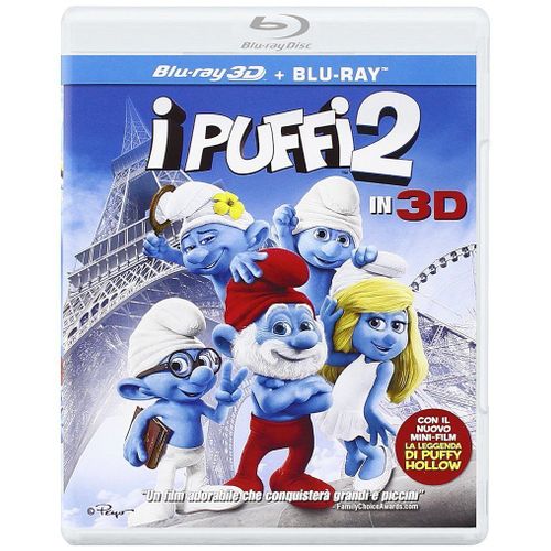 I Puffi 2 (3d) (Blu Ray 3d+Blu Ray) Blu_Ray Italian Import