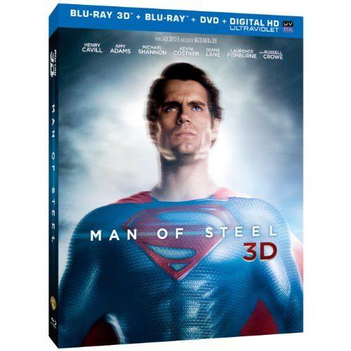 Man Of Steel (Blu Ray 3d + Blu Ray + Dvd + Digital Hd With Ultraviolet)