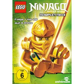 Lego Ninjago Komplettbox, Folge 1-26 (4 Discs)