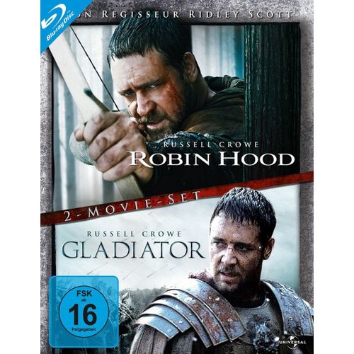 Robin Hood / Gladiator (Director's Cut / Extended Edition, 2 Discs)
