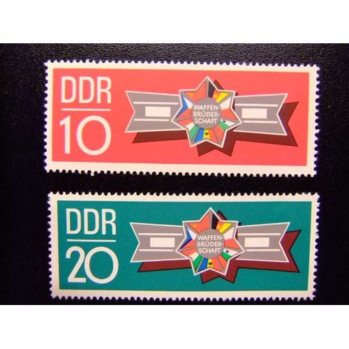 Allemagne Orientale ( Ddr) -1970 - Pacte De Varsovie - Yvert & Tellier Nº 1306 1307 * Mh