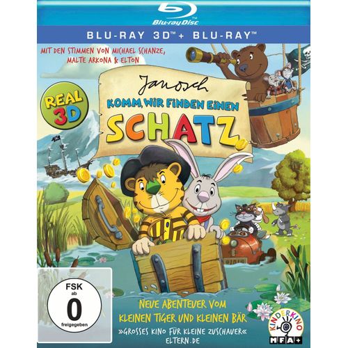 Janosch: Komm, Wir Finden Einen Schatz (Blu-Ray 3d)
