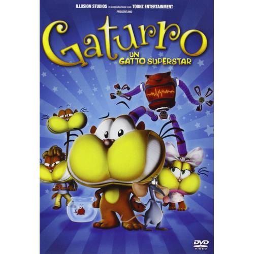Gaturro A Cat Superstar ( Gaturro ) [ Non Usa Format, Pal, Reg.2 Import Italy ]