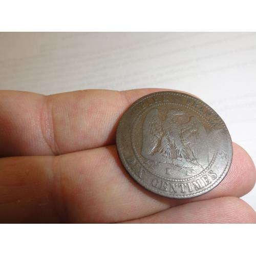 10 Centimes 1856 Empire Français