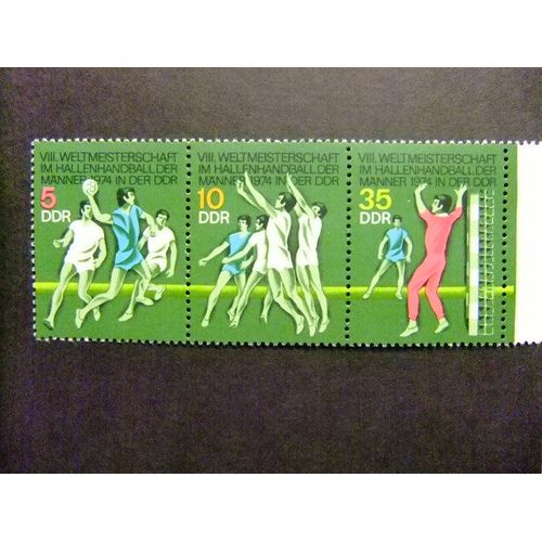 Allemagne Orientale ( Ddr) -1974 - Handball - Yvert & Tellier Nº 1608 / 10 ** Mnh