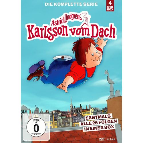 Karlsson Vom Dach - Die Komplette Serie (4 Discs)