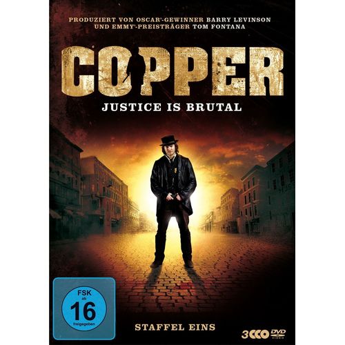 Copper - Justice Is Brutal. Staffel Eins (3 Discs)