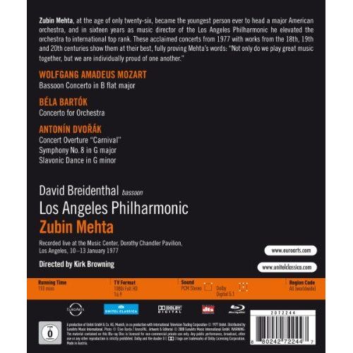 Zubin Mehta Los Angeles Philharmonic [Blu Ray]