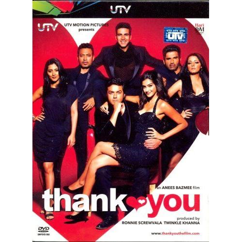 Thank You Bollywood Dvd With English Subtitles