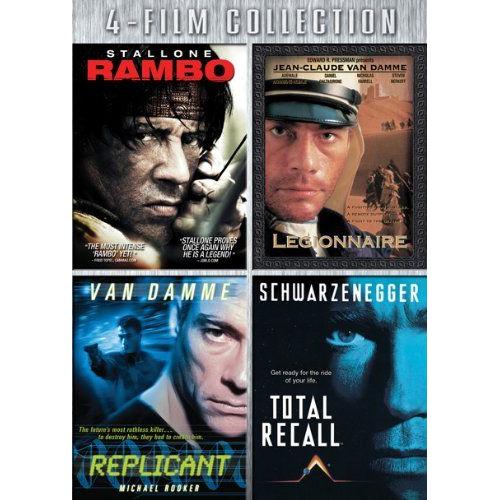 Four Film Collection (Rambo / Legionnaire / Replicant / Total Recall)