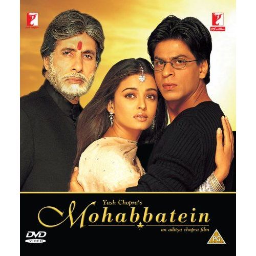 Mohabbatein Bollywood Dvd With English Subtitles