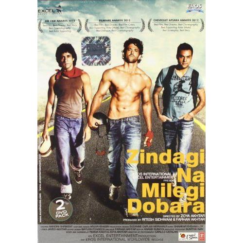 Zindagi Na Milegi Dobara (2 Dvd Pack) Bollywood Dvd With English Subtitles