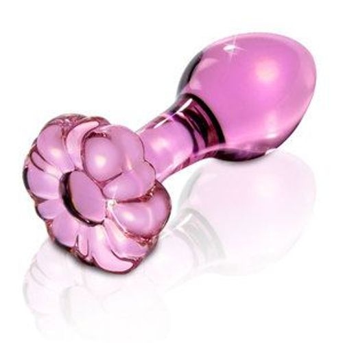 Gode Anal En Verre Rose Icicles No 48