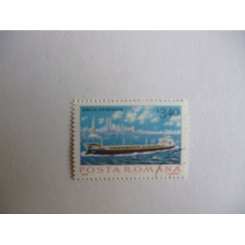 Timbre "Roumanie 1979 :Pétrolier".