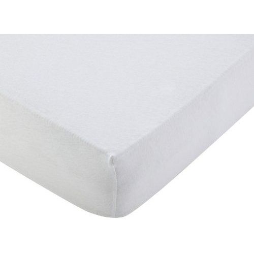 Draps Housse Matelas Enfants Jersey 100% Blanc 90 X 200