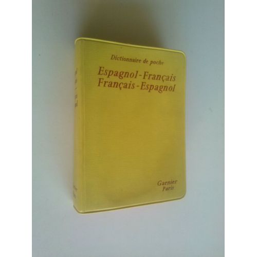 Dictionnaire De Poche Espagnol Francais Et Francais Espagnol