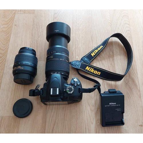 Nikon D3200 24.2 mpix + Objectif 18-55 + Objectif 70-300 Tamron