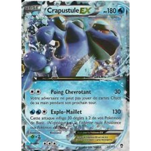 Crapustule Ex Pokemon Xy3 Poings Furieux 20/111