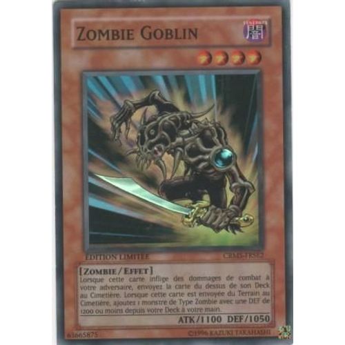Carte Yu-Gi-Oh! "Zombie Goblin" Super Rare Crms-Frse2