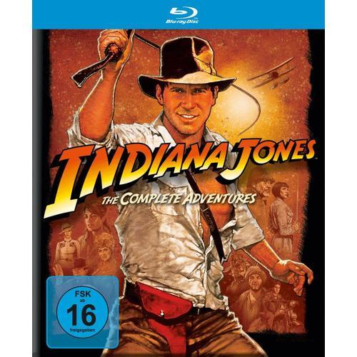 Indiana Jones - The Complete Adventures [Blu-Ray] [Import Allemand]