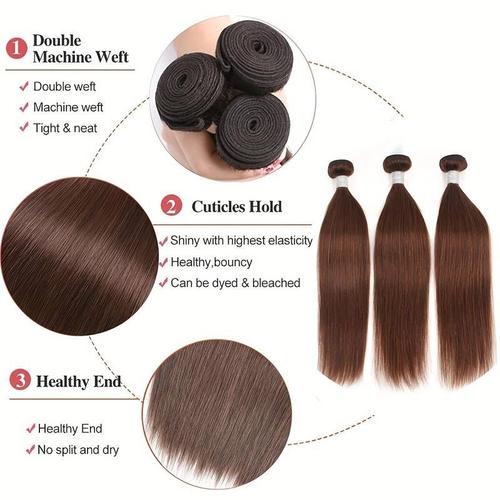 2 Bundles Pour Tissage - Cheveux Humains - 40.64 Cm 