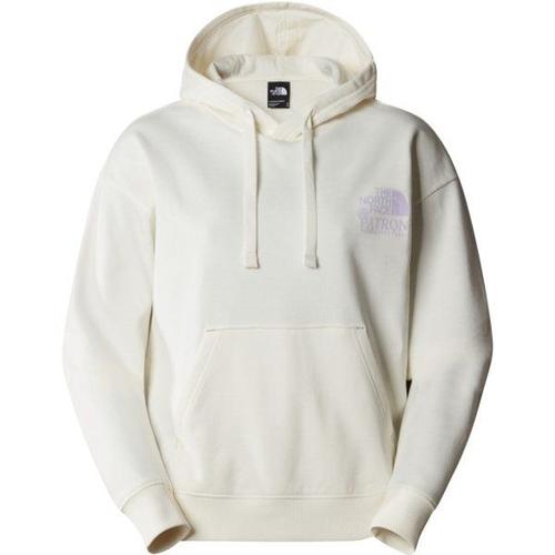 Women's Nature Hoodie Sweat À Capuche Taille M, Gris/Blanc