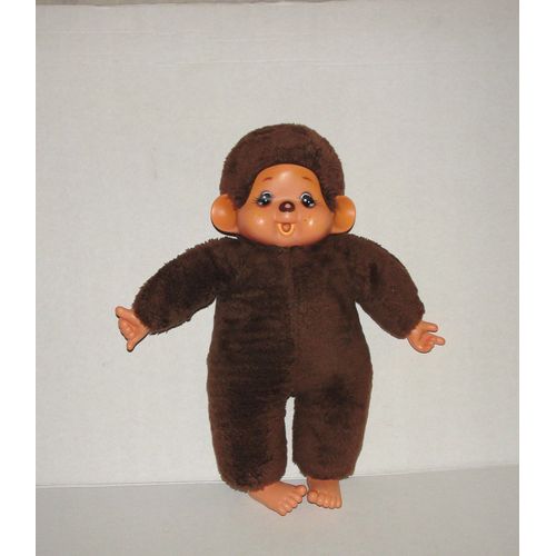 Kiki Ancetre Du Kiki Actuel Aux Yeux Bleus Vintage Peluche 42cm Monchichi Sekiguchi 