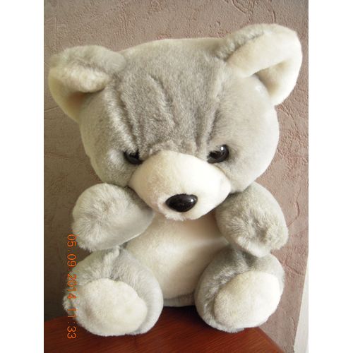 Ours Gris Et Blanc Elf Antar