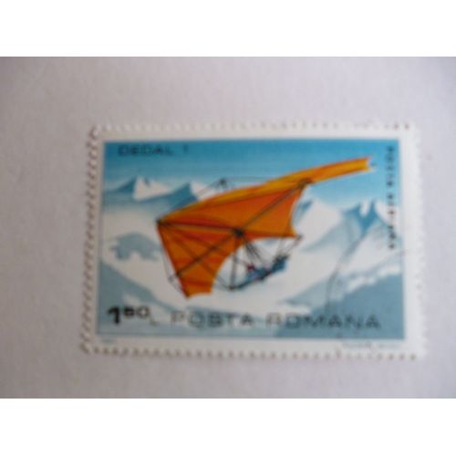 Timbre "Roumanie 1982 :Delta Plane".