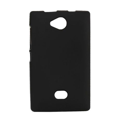Coque Souple Housse Minigel Noire Mat Asha 503 Nokia
