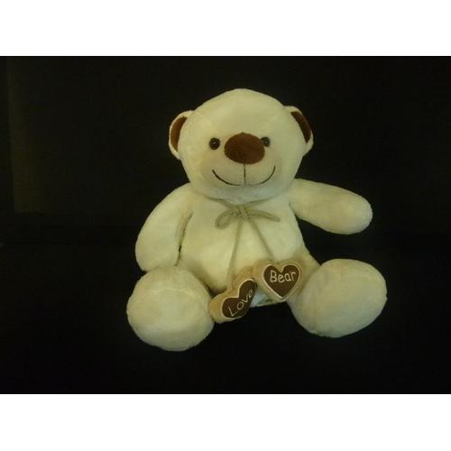 Doudou Peluche Ours Aubert  1710081