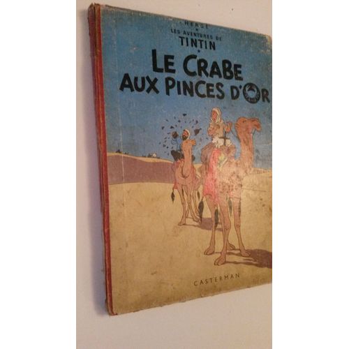 Tintin Le Crabe Aux Pinces D Or