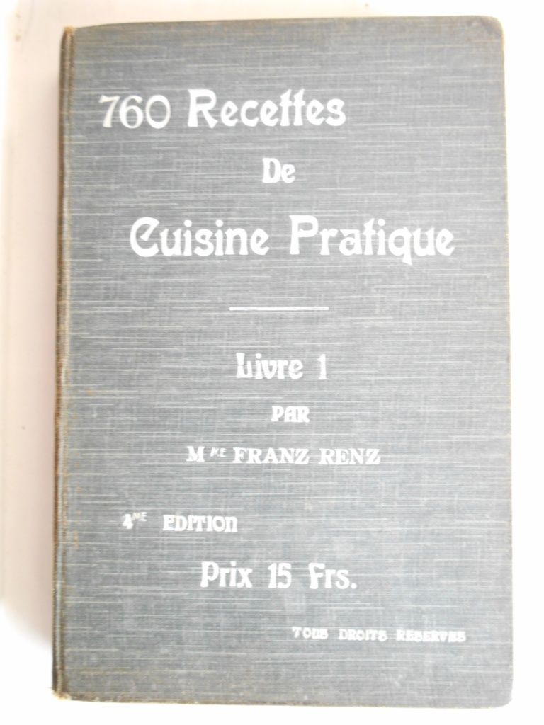 Quatrième des recettes Renze Round