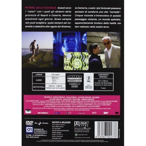 Gomorra ( Gomorrah ) [ Non Usa Format, Pal, Reg.2 Import Italy ]