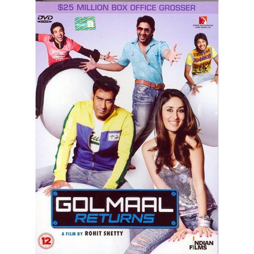 Golmaal Returns (Dvd) (Hindi Comedy Film / Bollywood Movie / Indian Cinema Dvd)