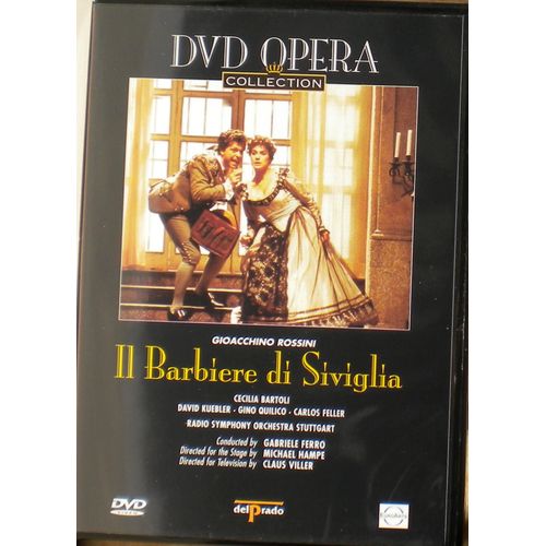 Rossini: Il Barbiere Di Siviglia (The Barber Of Seville)/ Bartoli, G. Quilico, Kuebler, Feller, R. Lloyd; Ferro/Schwetzingen Festival