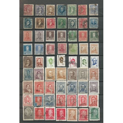 Argentine - Lot Timbres Divers (1).