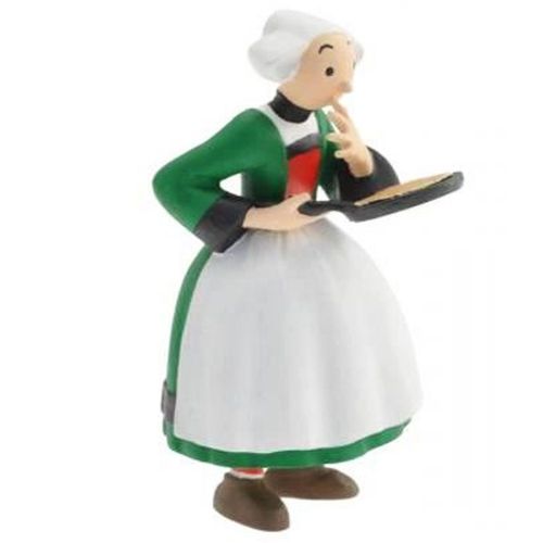 Plastoy - 61021 - Figurine Bande Dessinée - Bécassine Et La Crêpe