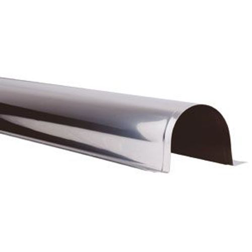 Goulotte INOX de protection 1ml - Largeur 60mm pour tube Ø22