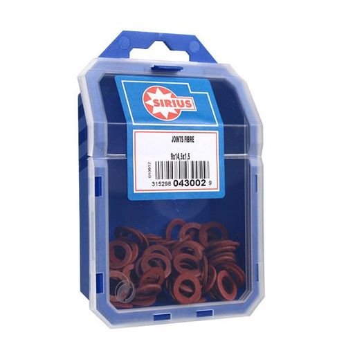 100 Joints fibres pour eau 15x21 (1/2")
