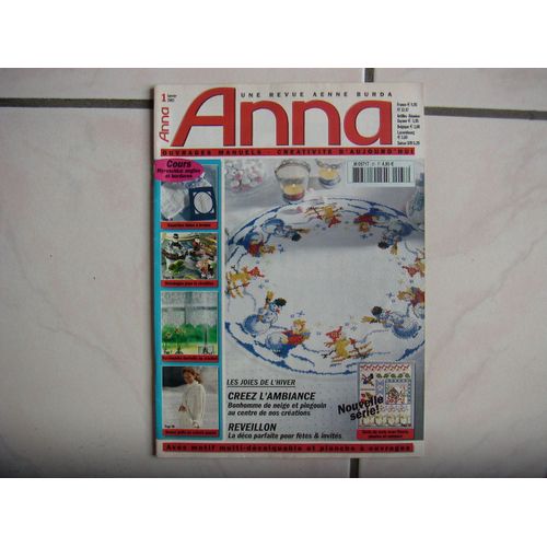 Anna Burda  Ouvrages Manuels 01/2003 1 