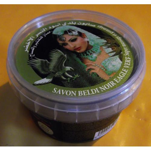 Savon Noir Beldi A L'huile D'olive & Aux Extraits D'eucalyptus 