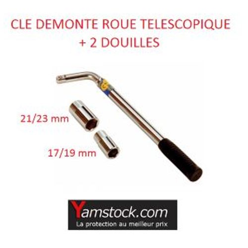 Clé Démonte Roue Telescopique Voitures Et Camping Cars