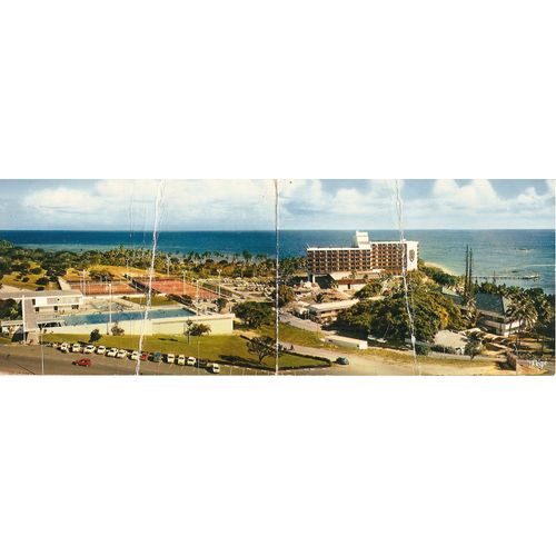 Carte Postale Panoramique Du Ouen Toro Avec L'hotel Chateau Royal - Nouméa