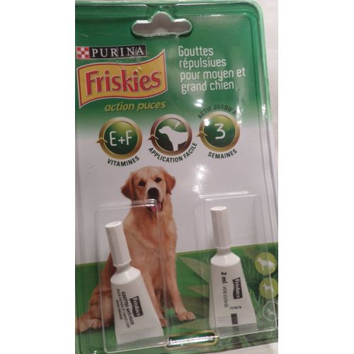 2 Pipettes 2 Ml Gouttes Répulsives Pour Moyen Et Grand Chien - Anti Puces