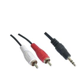 Câble adaptateur RCA 3,5 mm vers 2 mâles avec Connecteur RCA