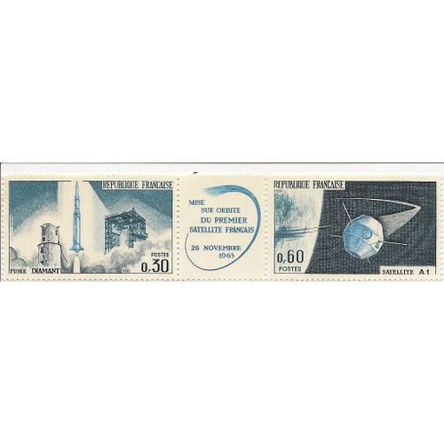1e Satellite Français 1965 N°1465a