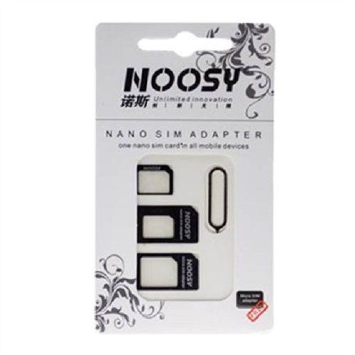 Lot 3 Adaptateurs Carte Nano Sim - Micro Sim - Sim Standard Pour Iphone 5