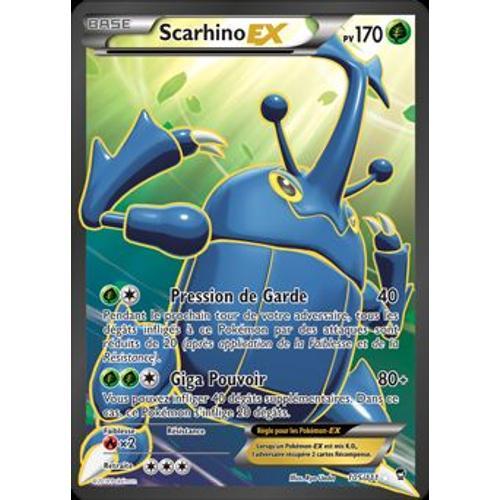 Scarhino Ex Full Art 105/111 Xy 3 Poings Furieux 